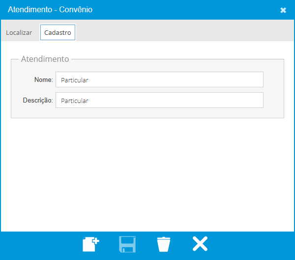 Cadastro de Atendimento