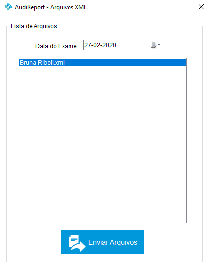 Lista de Arquivos Coletor Offline