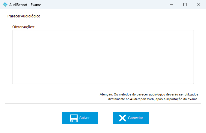 Tela Parecer Coletor Offline