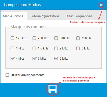 Campos para Média Tritonal