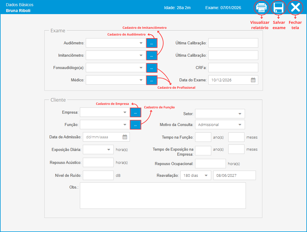 Dados Básicos Ocupacional