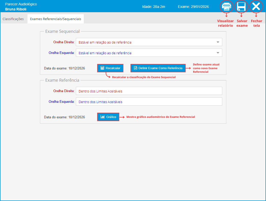 Parecer Audiológico Ocupacional