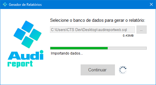 Importar Banco de Dados